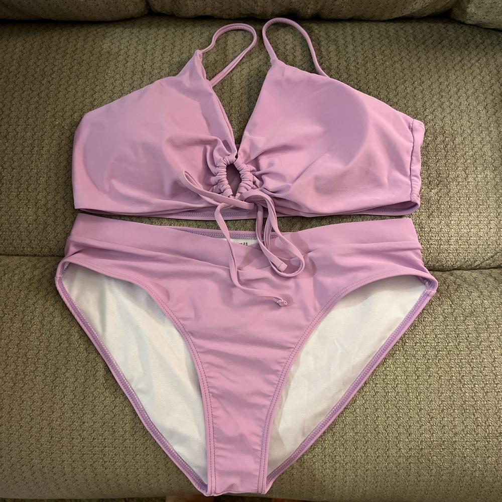 Women’s Swimwear Set in Light Purple